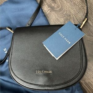 Cole Haan Crossbody Saddle Purse NWT